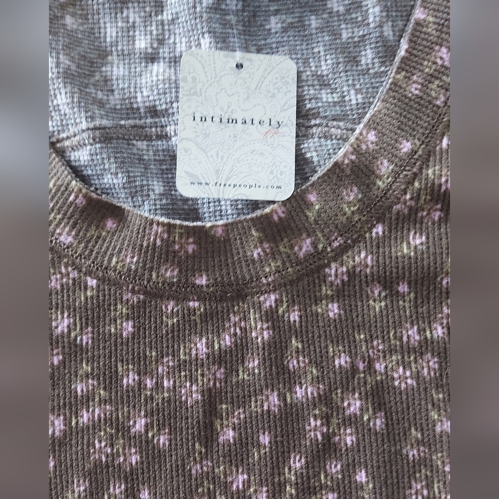 Free People Multicolor Bodysuit Earth Combo - Picture 4 of 8